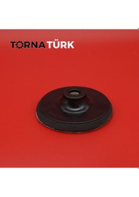 Resim Zımpara Cırt Zımpara Tabanı - 125 Mm Fırça & Yüzey İşleme Metalik 