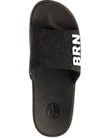 Resim Ayakkabı Ülkesi Brn Unisex Kaydırmaz Taban Günlük Terlik Siyah 