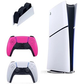 Resim Sony Playstation 5 Slim Digital + 2. Pembe Dualsense + Şarj İstasyonu (İthalatçı Garantili) 