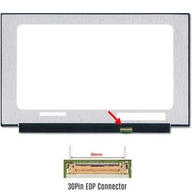 Resim HP Uyumlu Omen 7Bu36Ea Ekran 15.6 Slim 30 Pin Panel Ips 350Mm 