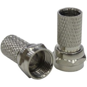 Resim Cablemaster Rg6 U6 F Konnektör Pro Seri 10 Adet 