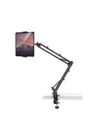 Resim Shopytech Metal 360 Uzun Kol Tablet/telefon Standı Kelepçeli Masa/yatak Başlığı Tutucu 6 -12.9 Uyum 1 Adet 