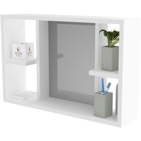 Resim Kenzlife ecza dolabı kuzma byz 060*040*15 banyo ofis 