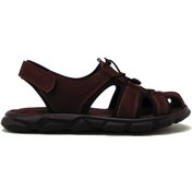 Resim Pepita Srlr4870 Kahverengi Nubuk Erkek Arkadan Cırtlı Sandalet Kahve Nubuk Kahverengi Nubuk 