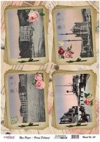 Resim Cadence Pirinç Dekopaj Kağıdı Model 411 