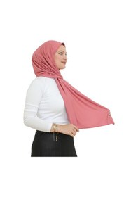 Resim Modish Group Şal Tesettür Başörtüsü Premium Kumaş Eşarp Uzun Islami Giyim Viskon - Gül Kurusu Gül Kurusu 
