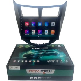 Resim Hyundai Accent Blue Siyah 2011-2013 Navimex 8-128 (Fanlı) Profesyonel Oem Multimedia 