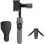 Resim Nsssunnre Akıllı Telefonlar için 3 Eksenli Gimbal Sabitleyici, Uygulama Tarafından Desteklenen İzleme, Tekerlek Yakınlaştırma, Otomatik Çekilen Panoramik Fotoğraflar 