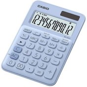 Resim Casio MS-20UC-LB 12 Hane Açık Mavi Masa Üstü Hesap Makinesi 