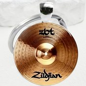 Resim 1pc Zildjian Çelik Davul Anahtarlık - Elegant Sarı Cam, Çinko Alaşım, Sokak Stili, DJ Davulcu Anahtarlık, Non-Braided, Platinasız Değerli Metal 