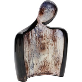 Resim Arun Heykel- Transparan Kahverengi Batik 23 Cm 