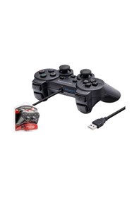 Resim Oyun Kolu Pc Titeşimli Usb 2.0 140 Cm Kablo Analog Kontrol Tuş Takımları, Titreşim Özelliği 1 Adet 