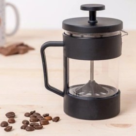 Resim River World 350 Ml'lik French Press Cam Siyah Renkli 