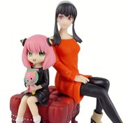 Resim 14cm PVC Anime Kız ve Kedi Figür Seti - Yeşil Göz ve Siyah Elbise ile Pembe Saçlı Kız, Turuncu Elbise ile Siyah Saçlı Kız - Çiftler, Arkadaşlar, Noel, Sevgililer Günü, Cadılar Bayramı, Festivite İdeal Hediye | Oynak Tasarım | Detaylı Kıyafet, Anime Koleksiyonları 