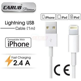 Resim Carub Şarz Kablosu Usb İphone 1mt 