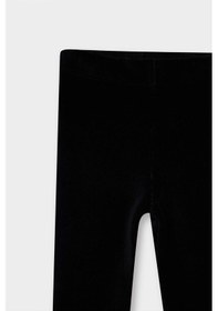 Resim Defacto Kız Bebek Düz Paça Fitilli Kadife Tayt Y1083a225wnbk81 Siyah 