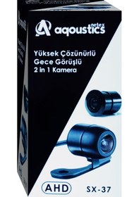 Resim Ahd Yüksek Çözünürlüklü Araç Kamerası Ön Arka Yan Ve Ayna Altı Kullanımlı Kelebek Ve Tampon Uyumlu 