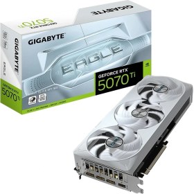 Resim Gigabyte GeForce RTX 5070 Ti Eagle OC ICE SFF 16GB DLSS 4 256 Bit GDDR7 Ekran Kartı 