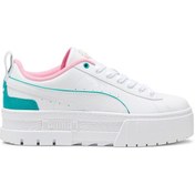 Resim Puma Mayze Retro Resort Wns Kadın Günlük Ayakkabı 39595501 Beyaz 39595501 Beyaz 