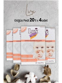 Resim Lux Göğüs Pedi 20 Li X 4 Paket 