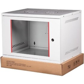 Resim General Markalar 4u 19'securıty Box Duvar Tipi Kabinet,demonte,542mm Genişlik,400mm Derinlik,açık Gri Renk 