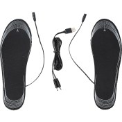 Resim Xinliang1 Gahome USB Şarjlı Ayak Isıtmalı Tabanlık - 35-44 Numara - Siyah (Yurt Dışından) 