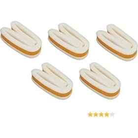 Resim Nistabolje 5 Adet Yapışkanlı Kapı Altı(Eşik) Bandı Isı Yalıtım Süngeri 90 cm 