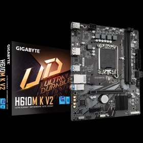 Resim Gıgabyte H610m K V2, Rev.1.0, 2xddr5, M.2, Dp, Hdmı, 12-13.nesil, Lga1700 Soket, Anakart 