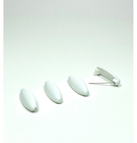 Resim 4 Adet Plastik Çengelli Eşarp Ve Şal İğnesi Beyaz 4 Cm 04 
