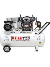Resim Kuletaş Kompresör 100 Lt 2hp Çift Kafa 