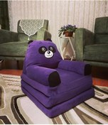 Resim Alçin Home Katlanabilir Çocuk Koltuğu Mor Panda TYC00515206807 