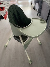 Resim 7001 Plus Deri Minderli Lüks Mama Sandalyesi 