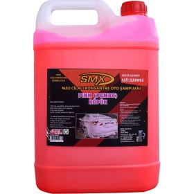 Resim Smx Cilalı Pink Oto Şampuanı 5 Lt - Pembe Şampuan 