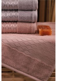 Resim Elissa 6'lı Pamuklu Su Emiciliği Yüksek 50 80 El Yüz Havlusu Karışık 