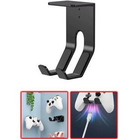 Resim Microcase Ps5 Ve Oyun Kolları İçin Masaya Monte Tutucu Stand Holder Al5442 Siyah 