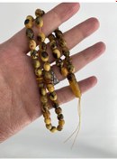 Resim Doğal Kaya Damla Kehribar Tesbih 79769095 45'Lik 4,5 x 3, 5 MM 16 G 