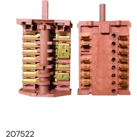 Resim İnox Rezistans Fırın Anahtarları Komitatörü 6+7 Soketli Adet 