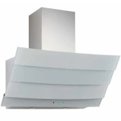 Resim Silverline 3370 Green Tech Eterno Dekoratif Camlı Duvar Tipi Davlumbaz, 90 Cm Beyaz 