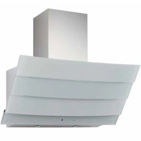 Resim Silverline 3370 Green Tech Eterno Dekoratif Camlı Duvar Tipi Davlumbaz, 90 Cm Beyaz 