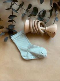 Resim Mintirik Bambu Fitilli Bebek Corabı Kaydırmaz Tabanlı 