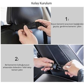 Resim RevuBaby Araba Koltuk Arkası Eşya Düzenleyici Organizer 