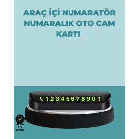 Resim Fosforlu Numara Göstergesi 