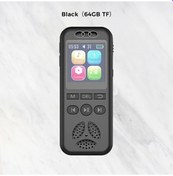 Resim Topshop1 2025 Renkli Ekran 64gb Ses Kaydedici Mp3 Çalar Müzik Çalabilir Mini Taşınabilir Ders Konferans Kayıt Cihazı Tf Kart Desteği 