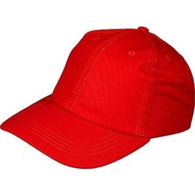 Resim Kırmızı Şapka Unisex Spor Şapka Basic Kep Kırmızı 
