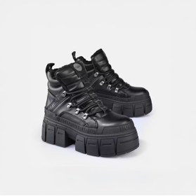 Resim Buffalo Kadın / Kız Oxford ( Klasik) 1622608 GOSPHER HIKE MID PAD - VEGAN Nappa- Black 