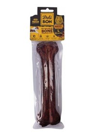 Resim Delibon Deri Pres Barbekü Aromalı Kemik Medium 22 CM 