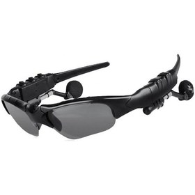 Resim Yifomall Siyah Polarize Bluetooth Güneş Gözlüğü - Spor Ve Sürücü İçin Konuşma/müzik Fonksiyonu, 5 Saat Çalma Süresi, 10m Aktarım Mesafesi, Hediye Çantası Altın 