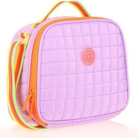 Resim Kaukko Kids Isı Yalıtımlı Kız Çocuk Lila Turuncu Beslenme Çantası 