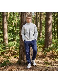 Resim Sportive Elio Full-zip Erkek Gri Günlük Stil Eşofman Üstü 26ye0001-kml 