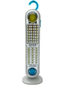 Resim V-005 42 Ledli+fener Solar Güneş Panelli Ultra Güçlü Ledli Şarjlı Işıldak Beyaz 